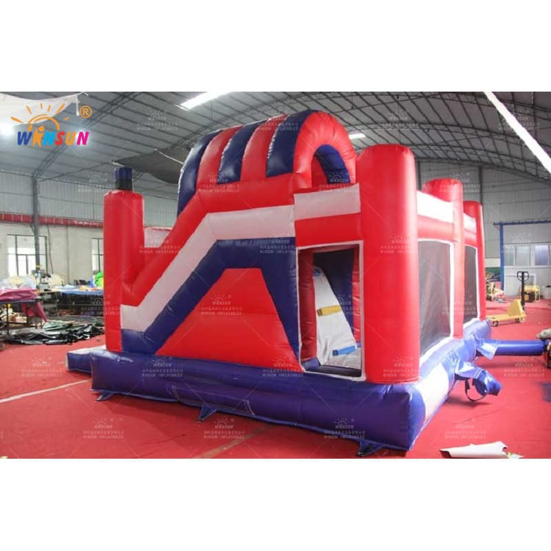 Inflatable Jumping Castle with fire truck theme