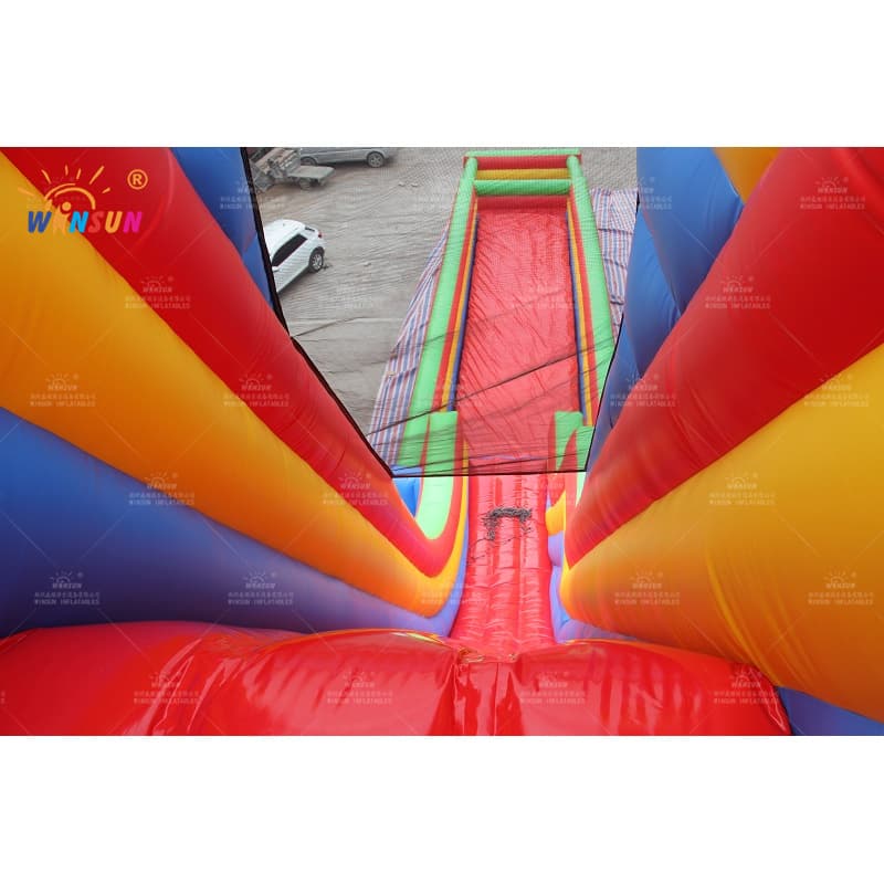 Giant Inflatable Dropkick Slide