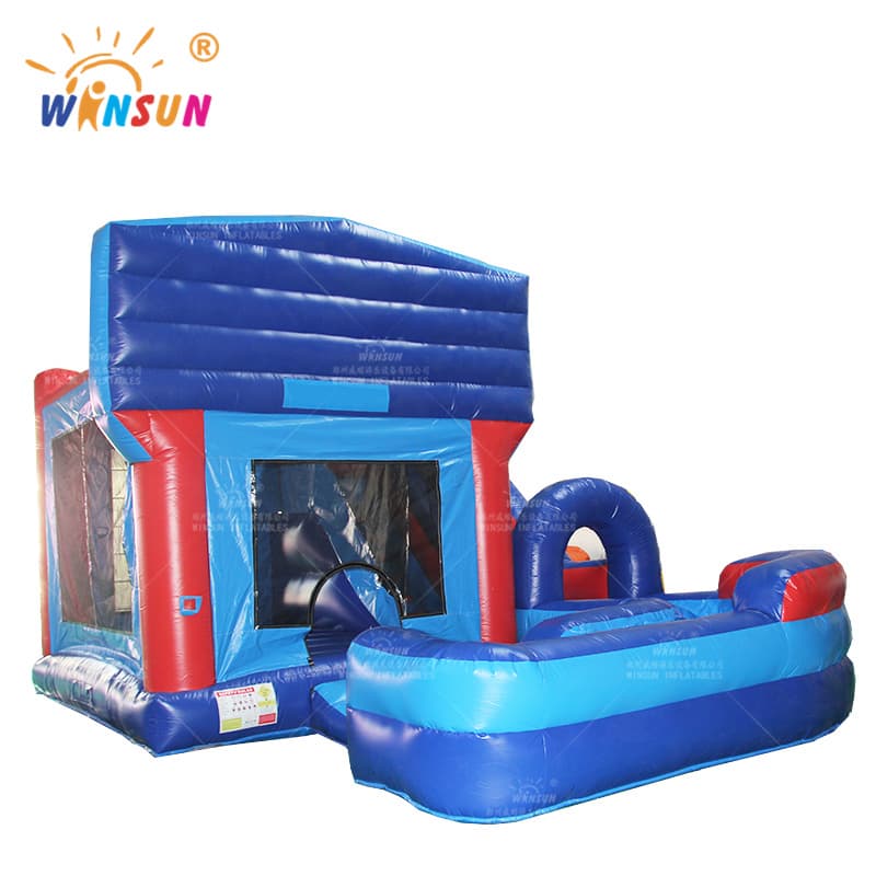 Inflatable Combo Slide With Landing