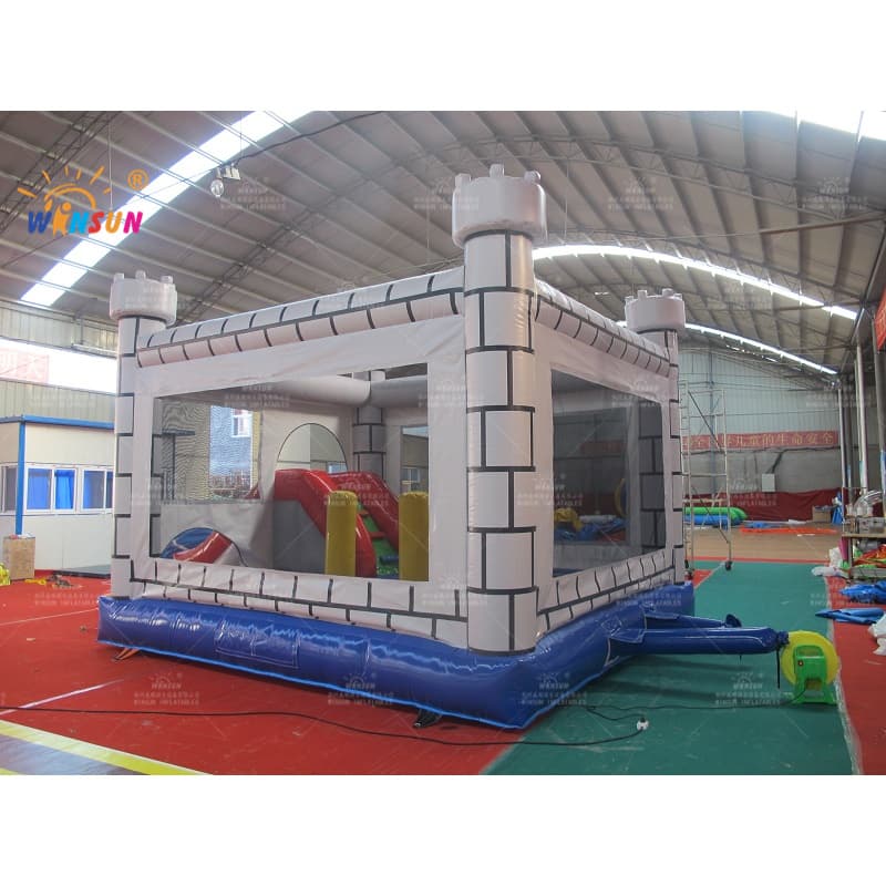 Inflatable Jumping Castle With Slide