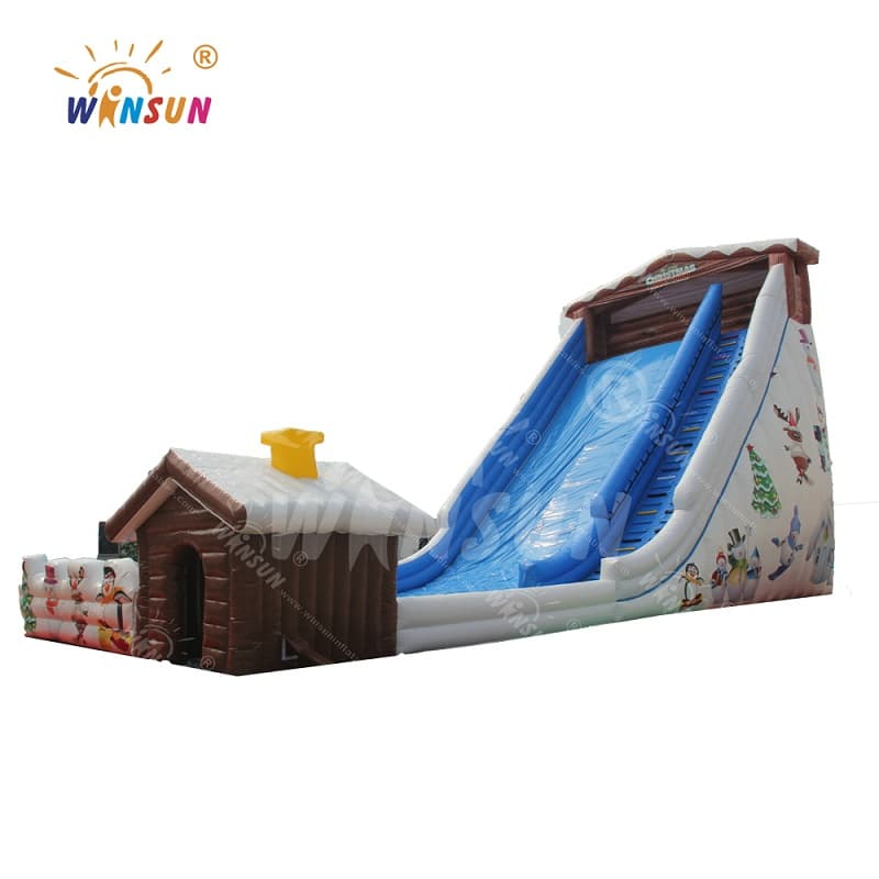 Inflatable Snow Tubing Slide