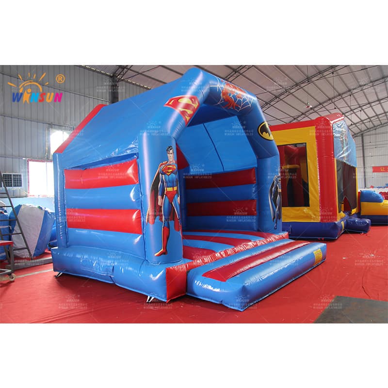 Inflatable Super-Hero Bouncy Castle