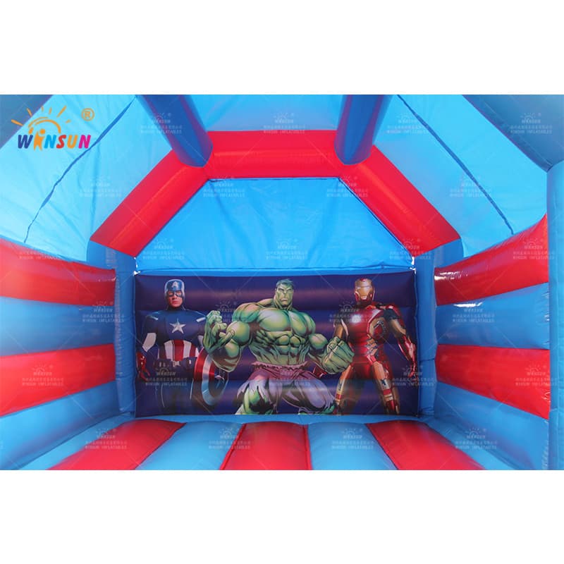 Inflatable Super-Hero Bouncy Castle