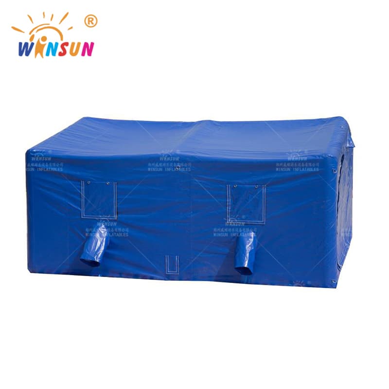 Blue Inflatable Military Tent