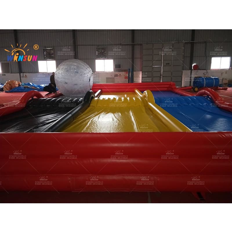 Inflatable Human Hamster Ball Race Track