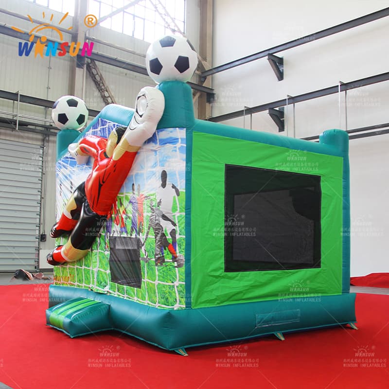 Inflatable Moonwalk Soccer Theme