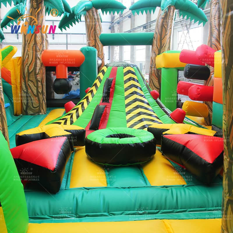 Inflatable Playground Giant Jungle Theme