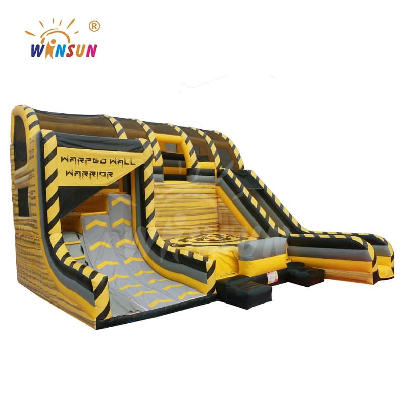 Inflatable Warped Wall Warrior Game