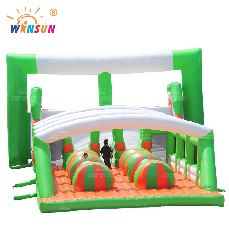 5K Run Inflatable Wipeout Obstacle Course