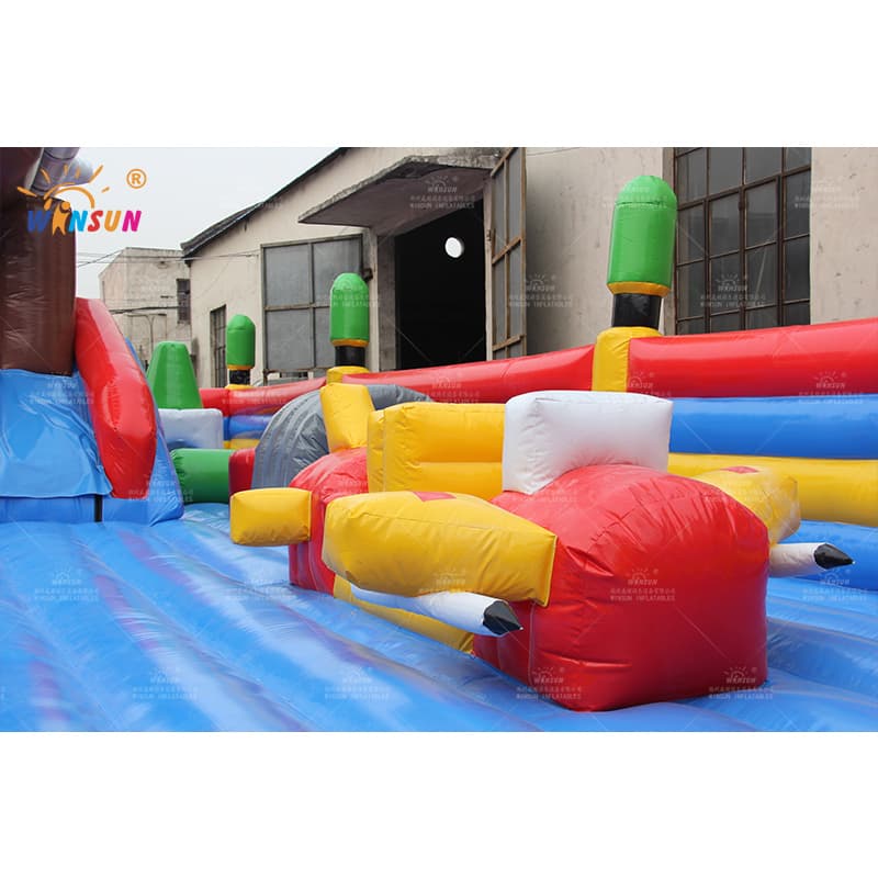 Giant Inflatable Jumping Ground Areo Space Theme