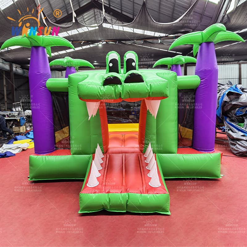 Crocodile Theme Inflatable Bounce House