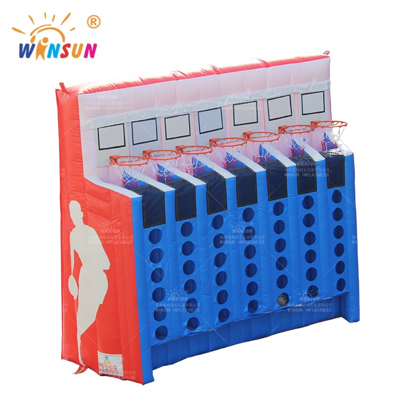 Inflatable Connect Four Basketball Games