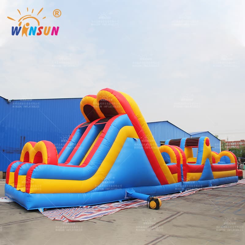 Inflatable Dual Lane Obstacle Course