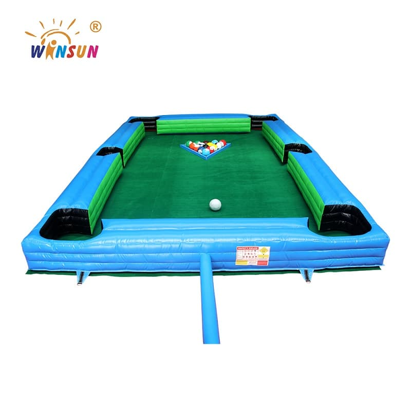 Inflatable Human Snooker Table Game