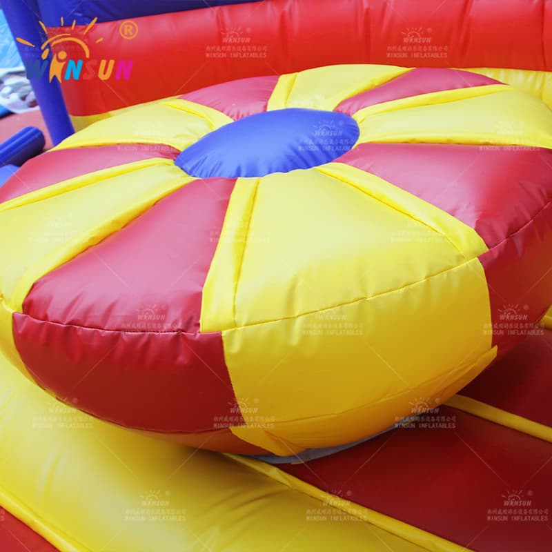 Inflatable Jousting Arena With Sticks Helmets