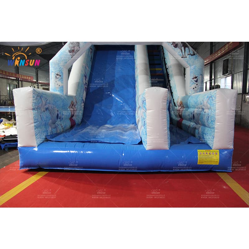 Inflatable Dry Slide Frozen Theme