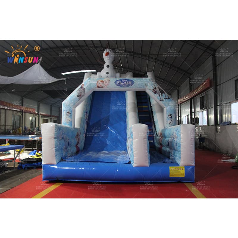 Inflatable Dry Slide Frozen Theme
