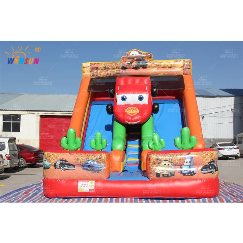Standard Inflatable slide Race Car Theme