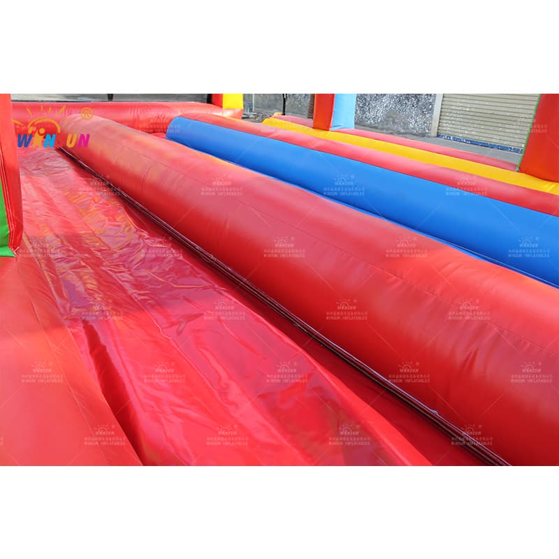 Triple Lane Inflatable Slide Dual Use
