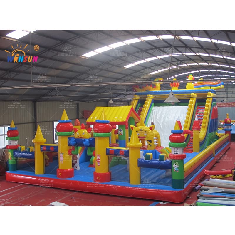 Giant Inflatable Playground Chinese Theme