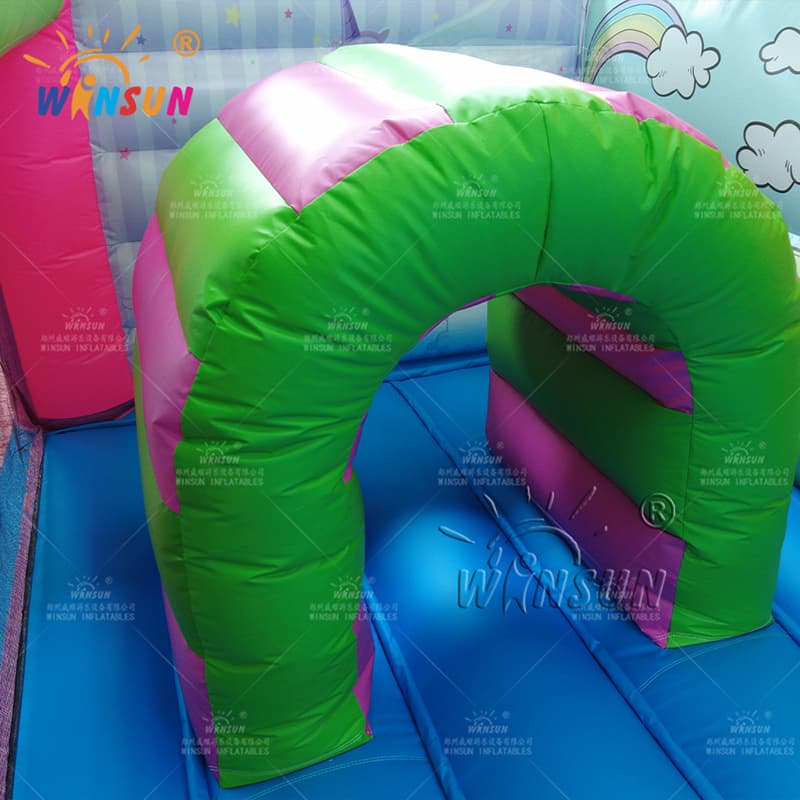 Custom Inflatable Jumping Castle Unicorn Theme