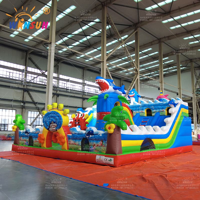 Giant Inflatable Funland Ocean World Theme