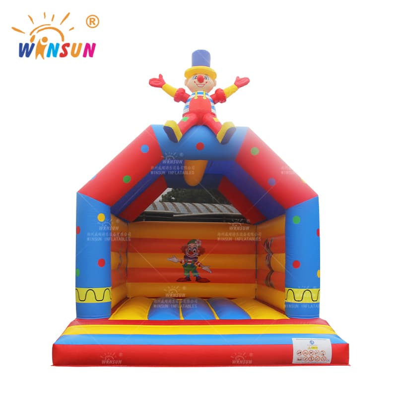 Inflatable Bounce House Clown Theme