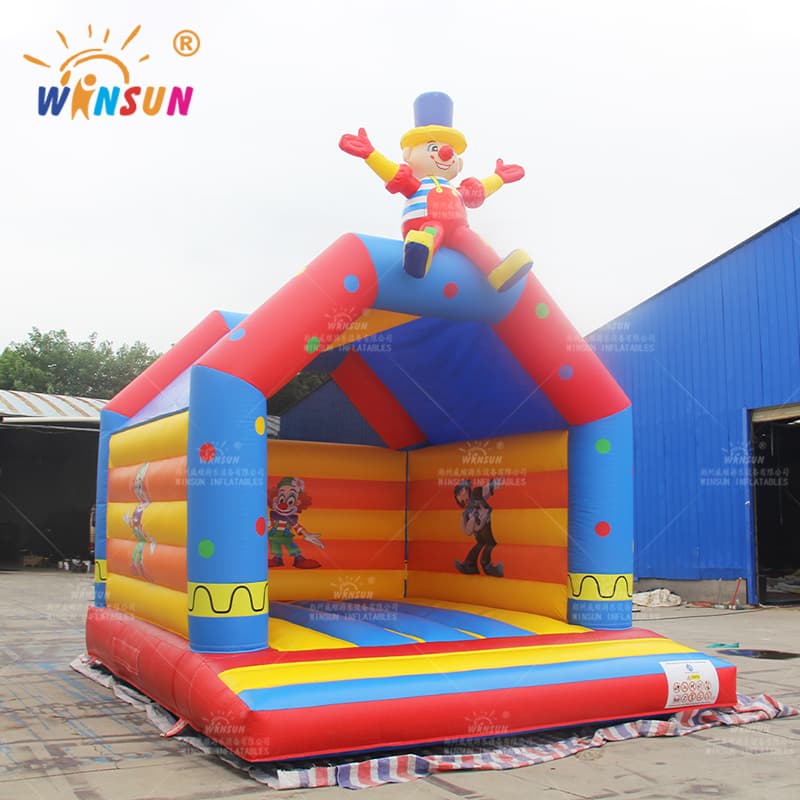 Inflatable Bounce House Clown Theme