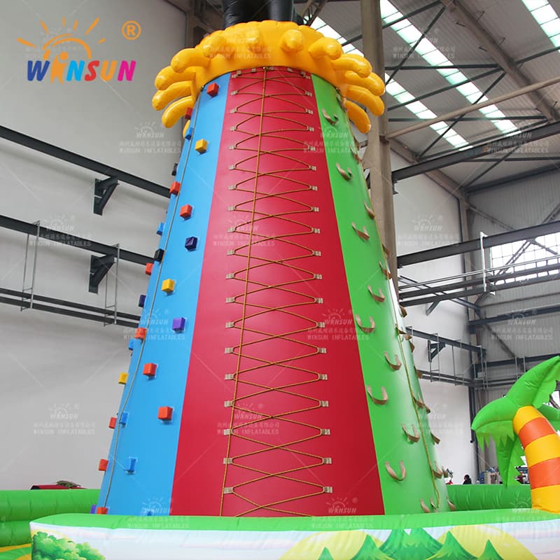 Inflatable Rock Climbing Interactive Game