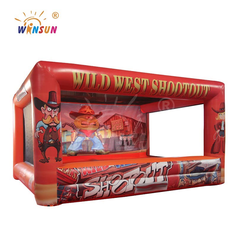Inflatable Wild West Shootout Game