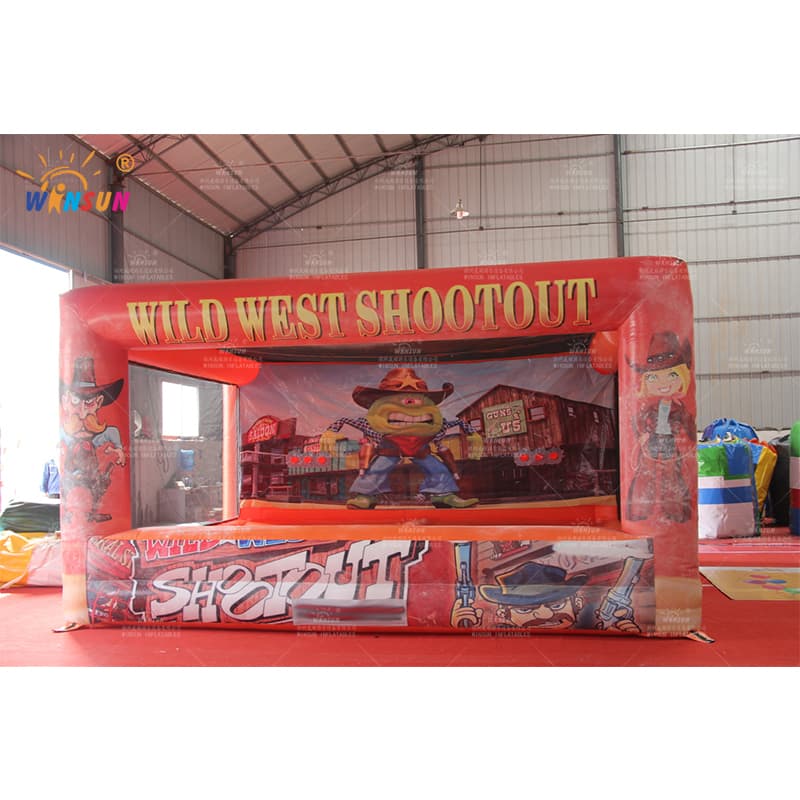 Inflatable Wild West Shootout Game