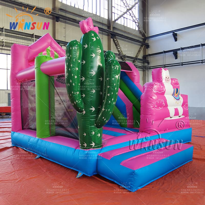 Custom Inflatable Combo Alpaca Theme