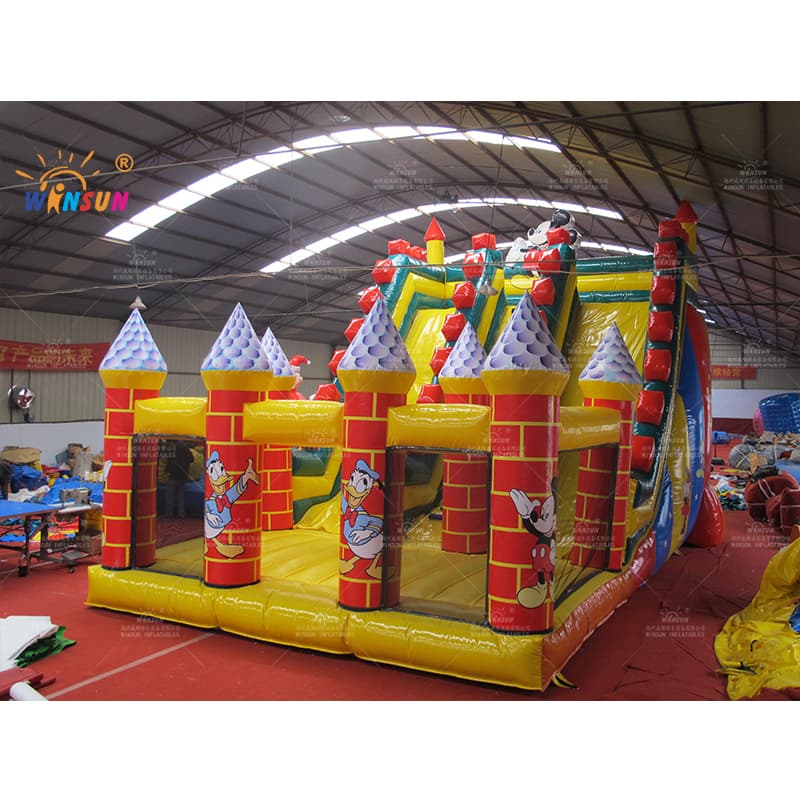 Giant Inflatable Slide With Bouncer