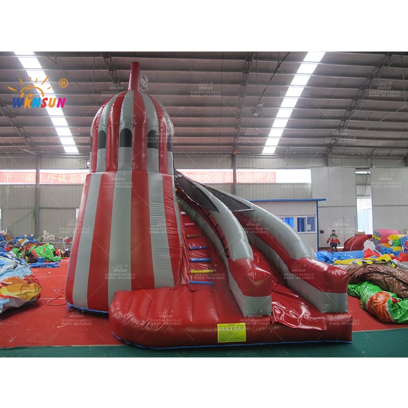 Helter Skelter Inflatable Slide