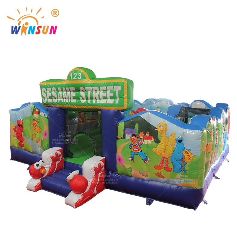 Sesame Street Inflatable Bounce House