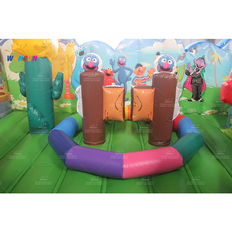 Sesame Street Inflatable Bounce House