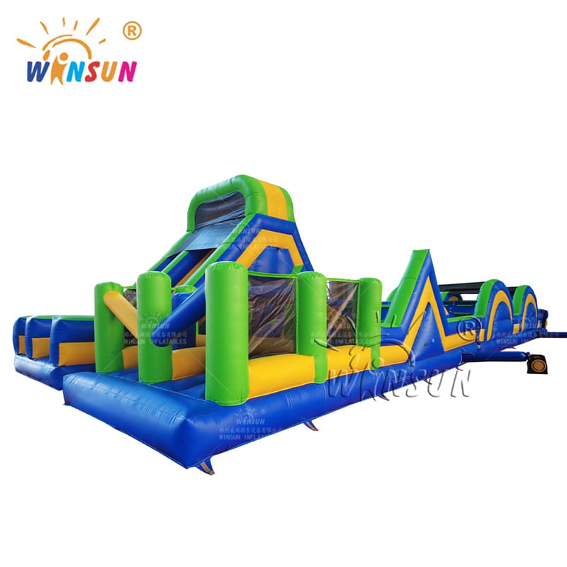 Giant Warrior Race Inflatable Obstacle Course