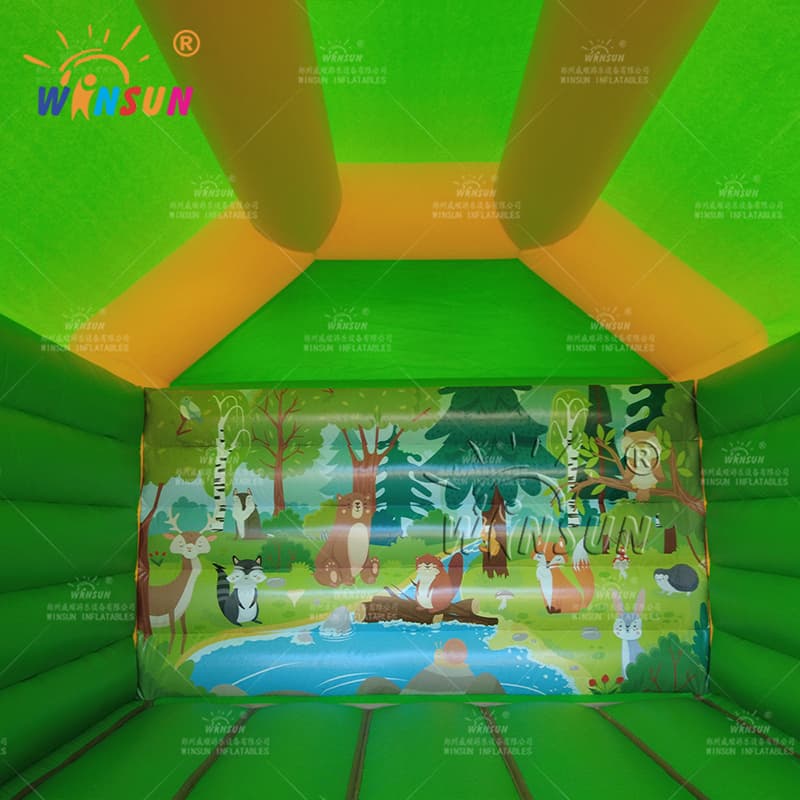 Inflatable Bouncer Jungle Theme