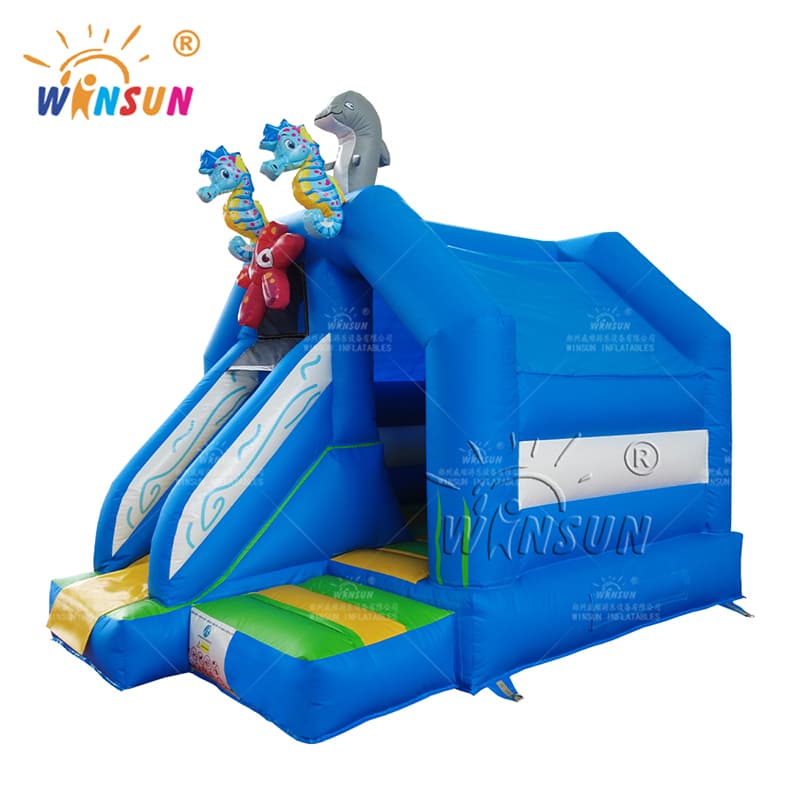 Inflatable Jumping Castle with Slide popular design