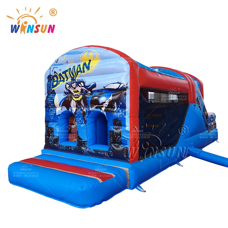 Custom Inflatable Obstacle Course Batman Theme