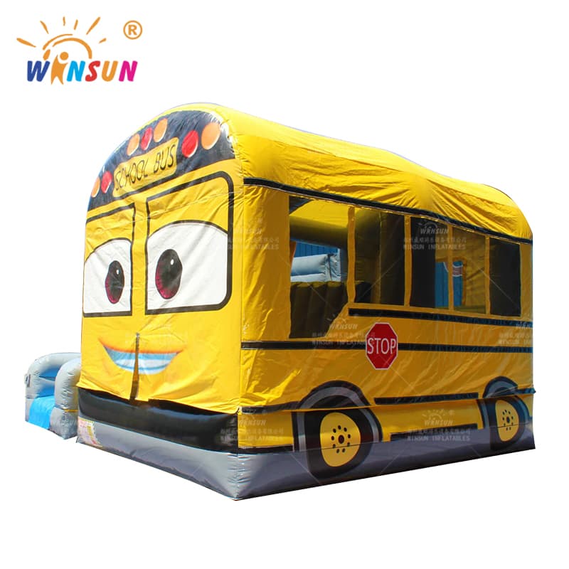 The Inflatable School Bus Combo