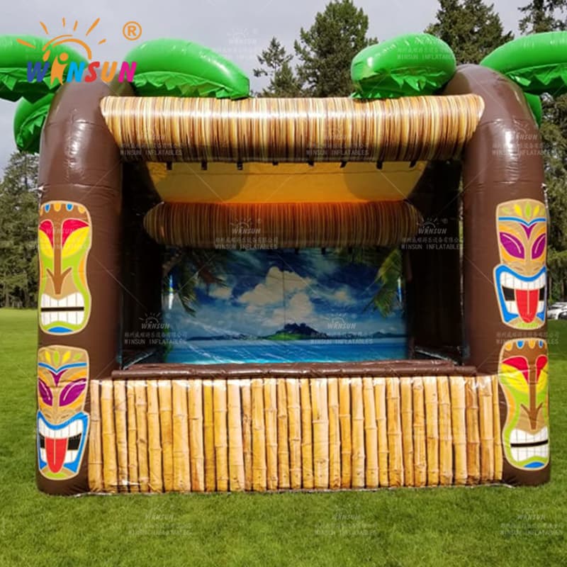 Inflatable Tiki Bar