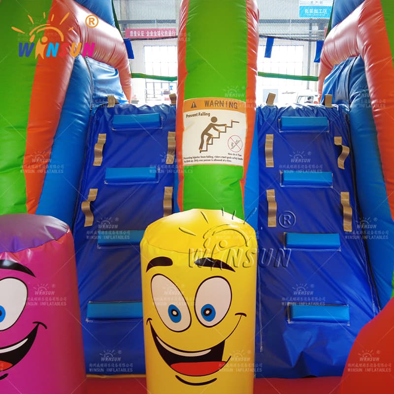 Inflatable Crayon Combo Wet Slide