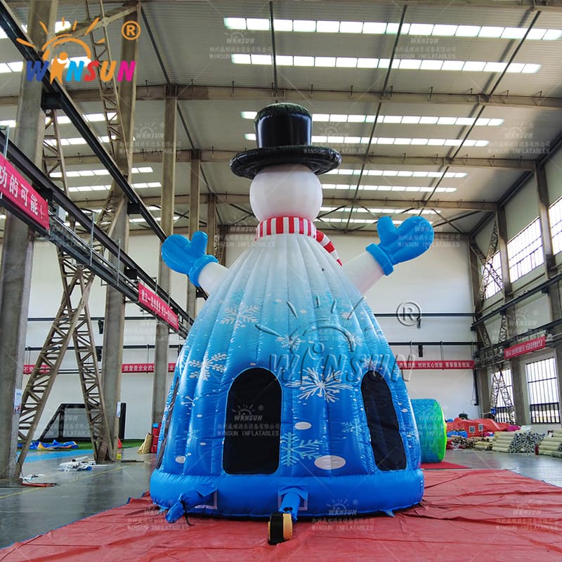 Inflatable Snowman Bounce House