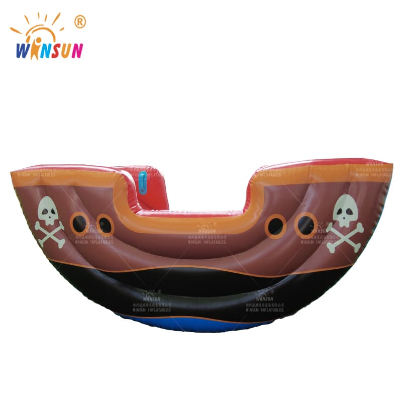 Pirate Theme Inflatable Seesaw Game