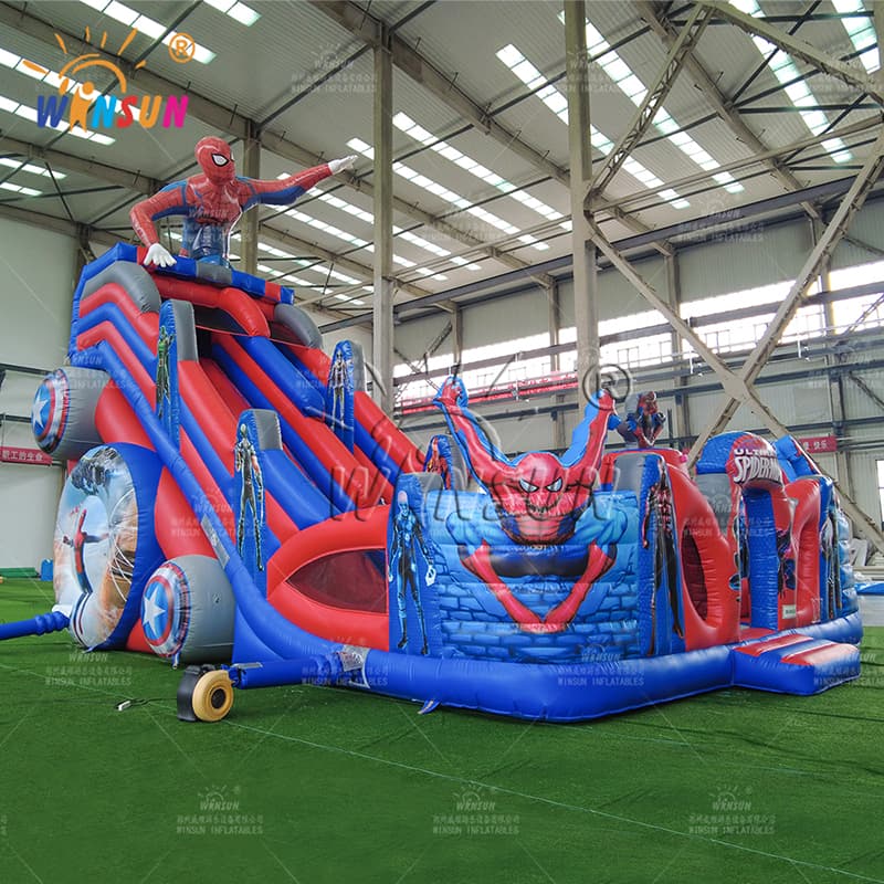 Spider_man Inflatable Funland