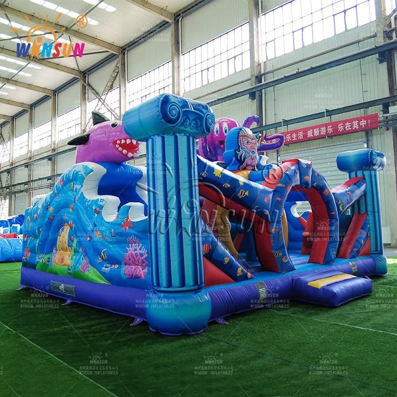 Undersea World Inflatable Playground
