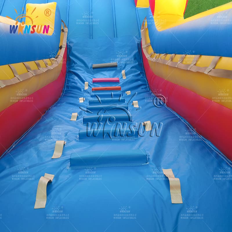 Commercial Rainbow Inflatable Slide