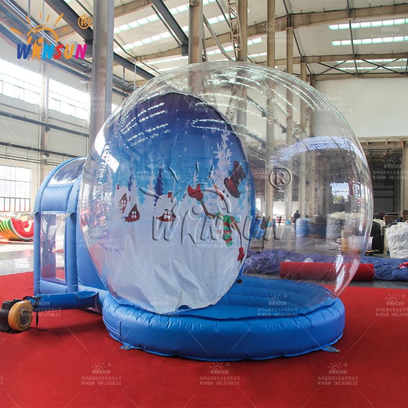 Custom Inflatable Snow Globe Christmas Events