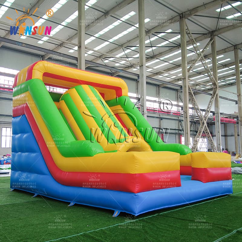 Inflatable Dry Slide with Tunnel